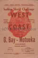 West Coast (NZ) v Golden Bay-Motueka 1951 rugby  Programme